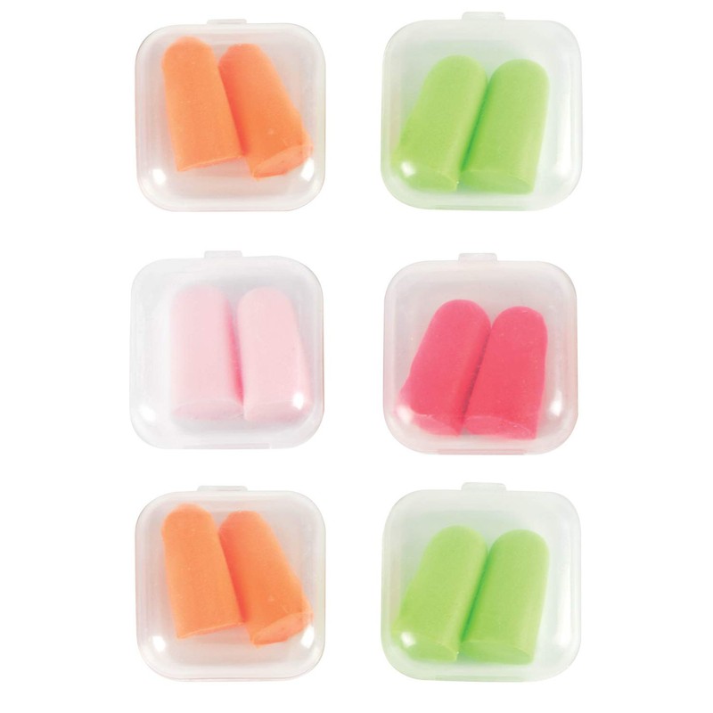 Mercury Foam Ear Plugs Comfort Protection Smooth Soft 35dB Sound