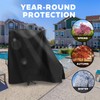 Swimming Pool Lift Chair Protective Cover, 600D Heavy Duty Lift