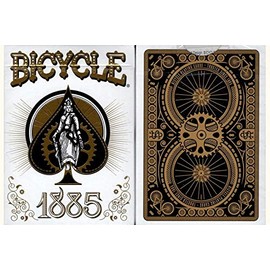 Bicycle 1885 (Deck of Cards 54 Cards Poker Size Old Style)