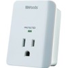 Woods 41008 Surge Protector One 3-prong Power Outlet LED Indicator