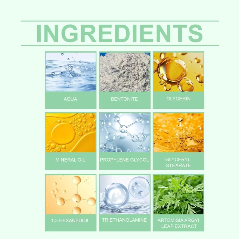 Mascarilla Facial Arcilla Puntos Control Acné-todo De Piel