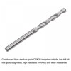 sourcing map Solid Carbide Drill Bits, 2.6mm C2/K20 Tungsten Carbide