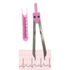 EKG ECG Caliper Electrocardiogram Divider - Pink