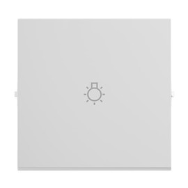 LEGRAND, Seano 765113 Rocker Switch with Light Symbol for Toggle Switch, Button and Cross Switch, Switch Cover, Rocker Plate, Colour: Anthracite Lacquered