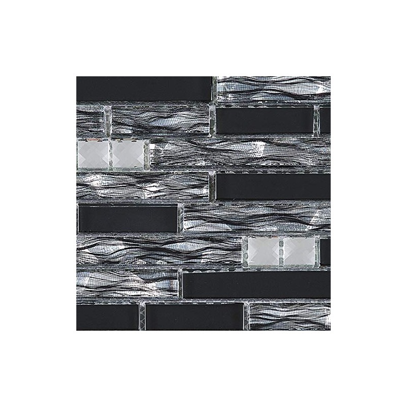 Stone Tile Mosaics Luxury Diamond Glass Mosaic Tile Series for