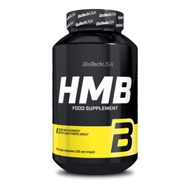BioTechUSA HMB | Hochwirksame Kalzium-HMB-Kapseln | 3000mg pro Portion | Verstärken Sie Ihr Training und bewahren Sie Ihre Gewinne mit HMB | 150 Kapseln