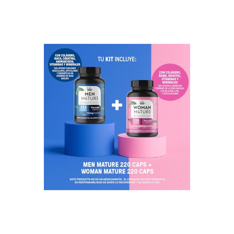 Pack Woman M4ture+ Men M4ture