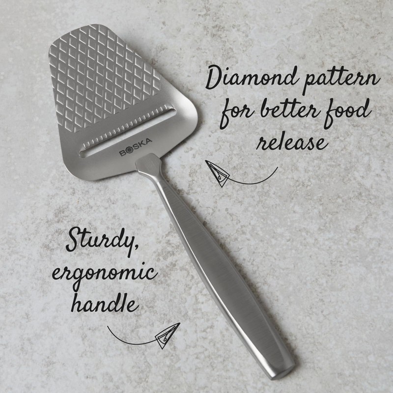 BOSKA Monaco+ Premium Cheese Slicer - Award Winning Cheese Cutter