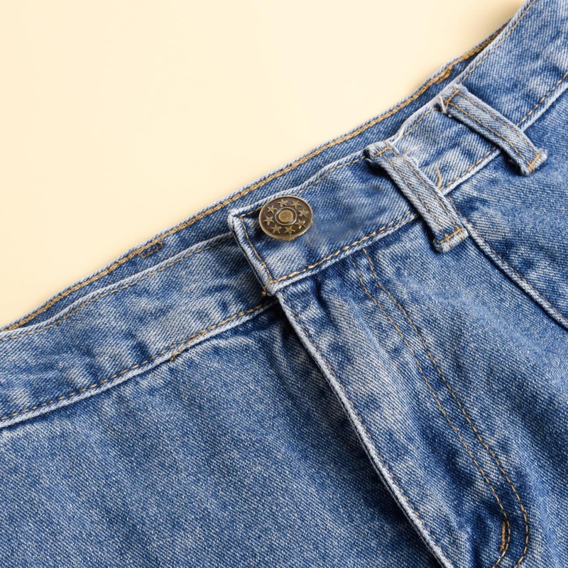 17 Pieces Buttons for Jeans Adjustable Reusable Trouser Tightener (8