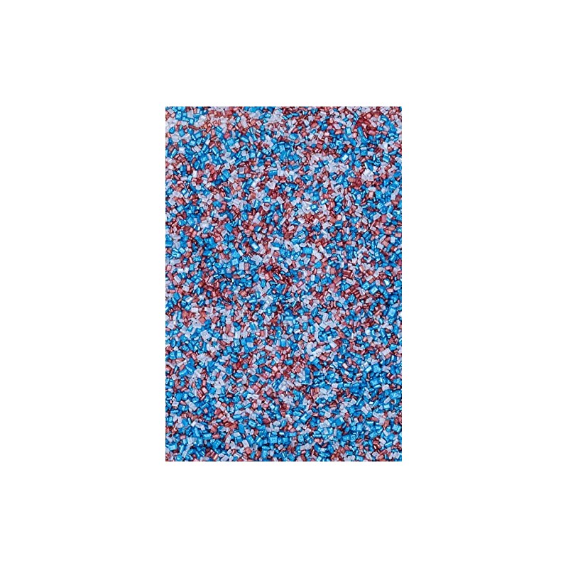 SPRINKLY - Sparkling Sugar - Red, White & Blue -
