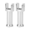 Passenger Foot Peg Mounts Kit 50500769 Silver Sturdy Stable High