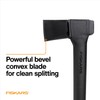 Fiskars 36" Super Splitting Axe, Wood Splitter for Medium to