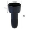 LUORNG 2PCS E26 Lampshade Socket Ring Removal Tool Medium Base