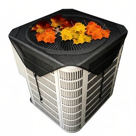 26'' x 26'' Central Air Conditioner Cover for Outside Units - Breathable Mesh AC Cover, Universal Defender for Outdoor AC Condenser & Heat Pump