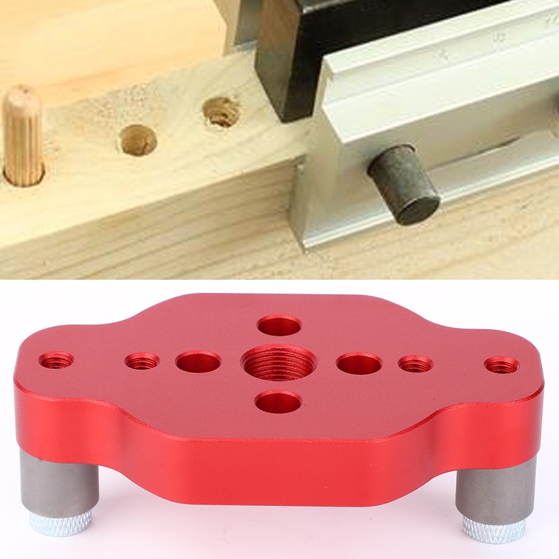 Woodworking Straight Hole Positioner Aluminum Alloy DIY Drill Guide for