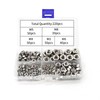 Hex Nuts 304 Stainless Steel Hex Nuts Set 220 Pieces