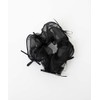 Wigo Large Skelibon Big Scrunchie Women's F, Black, Black