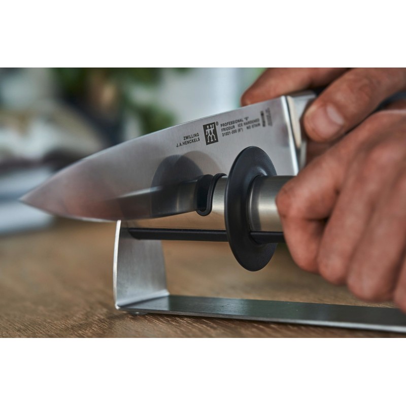 Zwilling, 32601-000-0, TWINSHARP Select, Affilacoltelli in acciaio raffinato, 2 moduli,