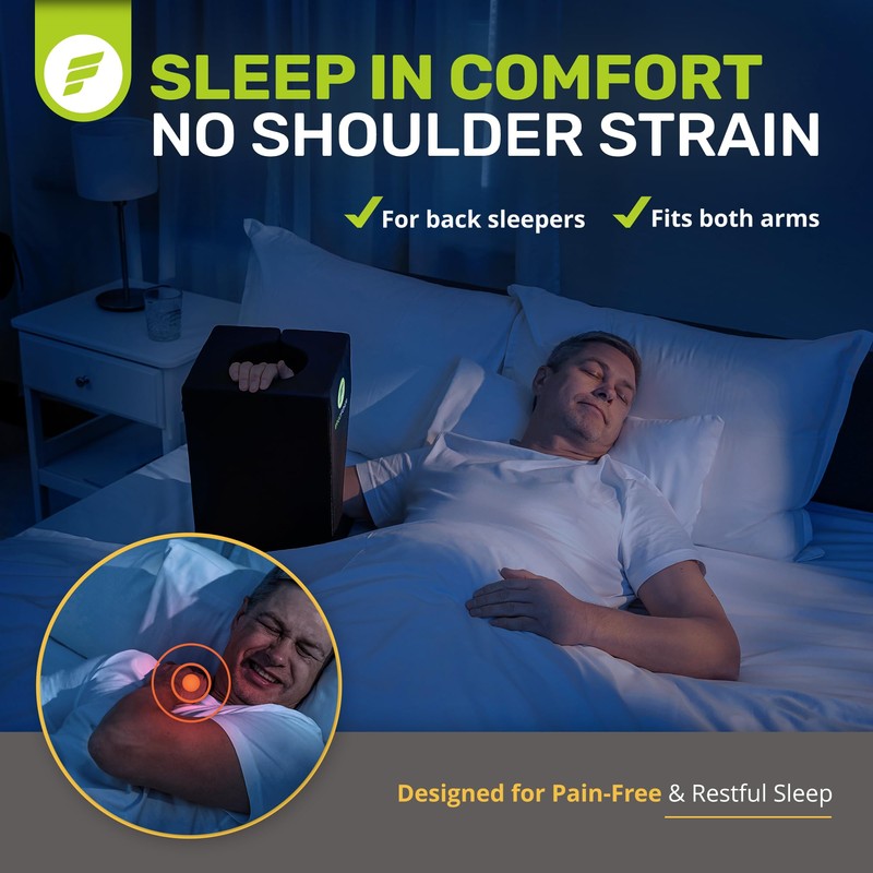 ErgoFoam Shoulder Surgery Pillow for Sleeping - Rotator Cuff Pillow