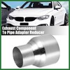 Motoforti 2" ID to 3" ID Stainless Steel Exhaust Pipe