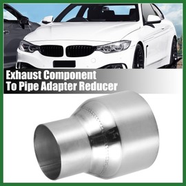 Motoforti 2" ID to 3" ID Stainless Steel Exhaust Pipe Adapter Reducer for Car Long-lasting