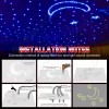 CHUSYYRAY 12V Car Interior Roof Atmosphere Light LED Romatic Projector