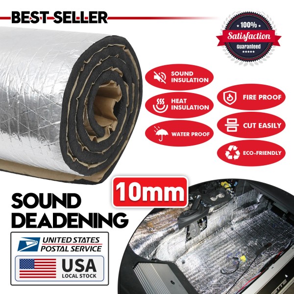 Modigt 48Sqft Heat Shield Sound Deadener Car Insulation Thermal Noise