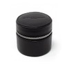 Men's 100% Leather Cufflink Storage Box (Black)