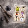 Nightmare 12 x Christmas PRECUT Edible Cupcake Toppers Stand/Lie Down