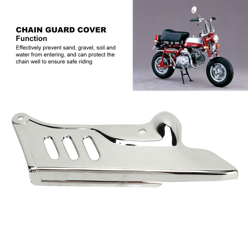 Chain Guard Cover Chrome Plated Plastic Drive Chain Guard Protective