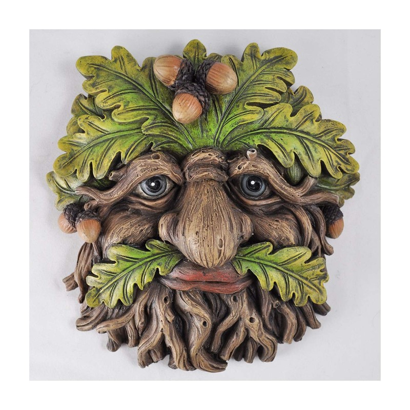 Fiesta Studios Tree Ent Face Wall Plaque TRUNKCORN Large Garden,