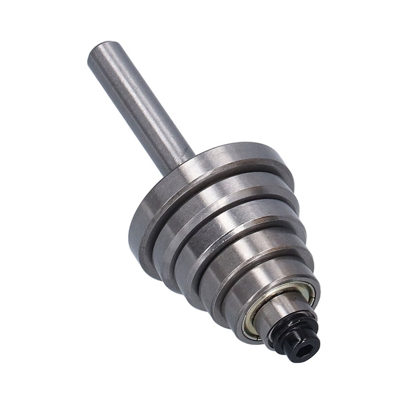 1/2in Router Bit 6 Bearing Slot Cutter for Multiple Depth