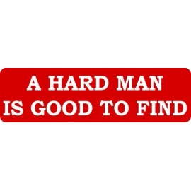 USA Biker Goods A Hard Man Is Good To Find Motorcycle Helmet Sticker Z