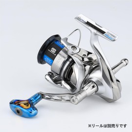 Gomexus CJ50 Reel Handle, Shimano Spinning Reel, Single Handle, Twin Power, Stella, Sepfia Replacement, 2.0 inches (50 mm), Mr. Yugawa, Titanium Handle Knob Included, For Egging, Flounder, Light Game,