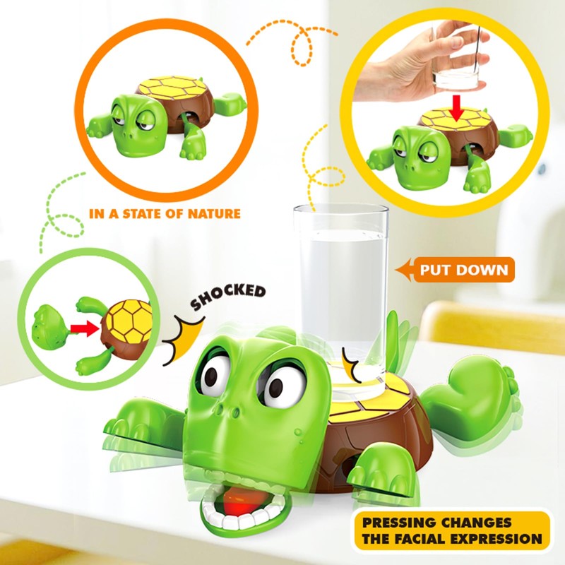 Tikapo Super Fun Gravity - Powered Turtle Coasters Sea Turtle