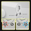 White Automatic Door Closer for Home with Hold Open, Hydraulic