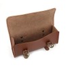 VGEBY1 Retro Style PU Leather Waterproof Front Tube Bicycle Bag