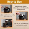 Oneroomone Coffee Grounds Tee Box, Knock Box Espresso Tee Box,