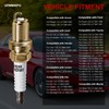 GPMMWPG Iridium Spark Plug 7092, BKR6EGP Compatible with Camry Solara