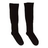 Medline COMPRECARES Liner Compression Socks, 10 - 15 mmHG, Black,