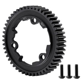 BRKRC Steel 50T 1 Mod Spur Gear for Tra-xxas 1/10 E-Revo 2.0 VXL 1/5 X-Maxx Maxx 1/7 XO-1 Upgrade Parts