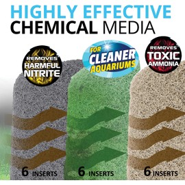 Inland Seas Fluval 406/407 Canister Filter Semi Annual Maintenance & Replacement Filter Media Kit Plus Bundle (8 Items)