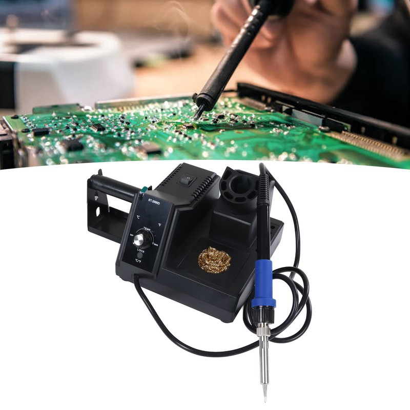 Soldering Iron Station Kit 80W Intelligent Constant Temperature Automatic Standby
