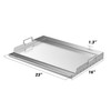 Skyflame Universal Stainless Steel Griddle Plate with Even Heating Bracing