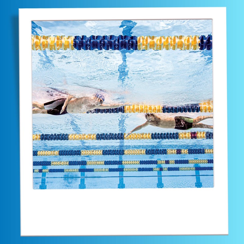 Sporti Antifog Swedish Goggle + Bungee Strap (Blue)