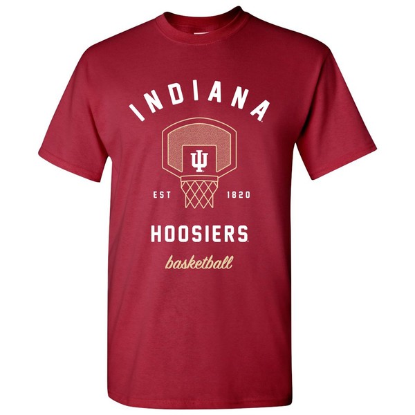 UGP Campus Apparel AS36 - Indiana Hoosiers Basketball Net T-Shirt