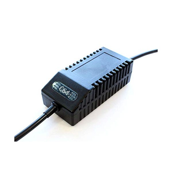 C64 PSU Modern Black US - Replacement Commodore 64 Power