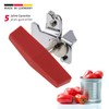 Westmark Dosenöffner, kompakt, Länge: 7,8 cm, Stahl, verchromt/Kunststoff, Sieger Boy,