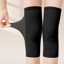 Knee Pad Compression Fitness RX Slim Knee Pad Protector Climbing Knee exercise beige