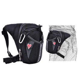 Tactical Drop Leg Bag Thigh Pack Waist Bum Fanny Multi-Purpose Military Bags Expandable Space for Rider Motorcycle Bike Cycling Hiking Travel Outdoor Activities